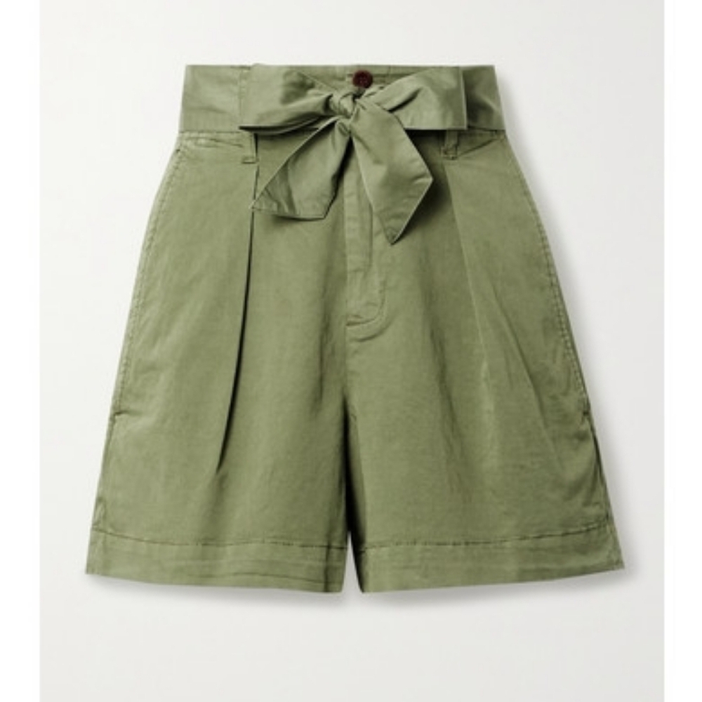 Alex Mill Olive Green Cotton Expedition Shorts - Picture 1 of 13